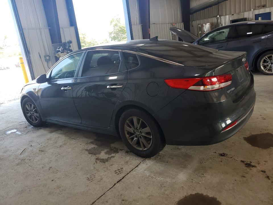 2016 Kia Optima VIN 5XXGT4L11GG022504 COPART salvage auction — FRONT END, Pa - Cert Of Title, sold $500 on 2026-07-29 (photo 2)