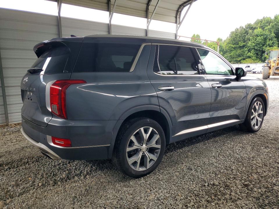 2021 Hyundai Palisade VIN KM8R44HE4MU227477 COPART salvage auction — NORMAL WEAR, Sc - Certificate Of Title, sold $11,200 on 2026-07-30 (photo 3)