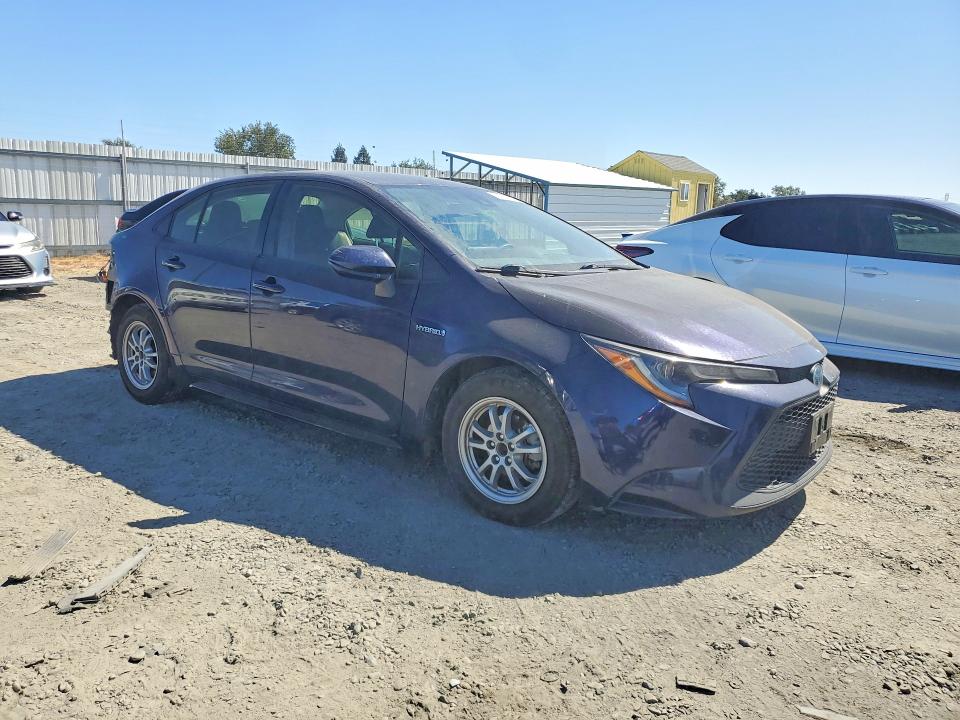 2021 Toyota Corolla VIN JTDEAMDE9MJ035197 COPART salvage auction — REAR END, Ca - Salvage Certificate, sold $20 on 2026-07-28 (photo 4)