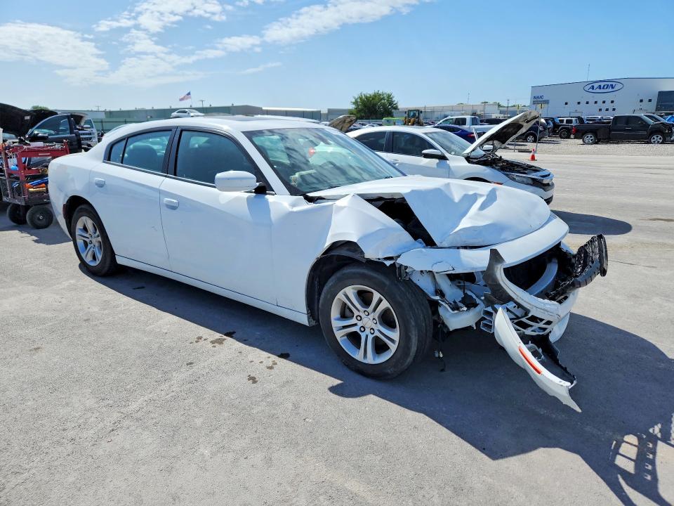 2022 Dodge Charger VIN 2C3CDXBG0NH201912 COPART salvage auction — FRONT END, Ok - Cert Of Title-Repossession (P), sold $2,250 on 2026-07-24 (photo 4)