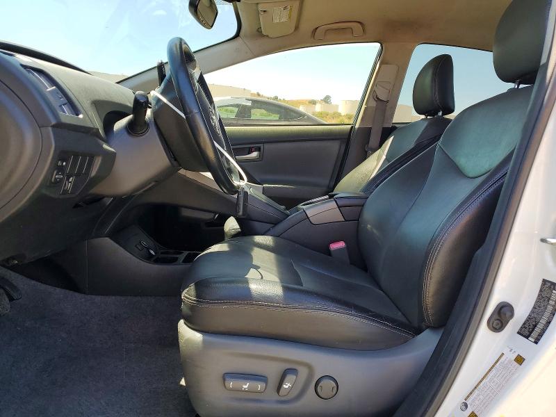 2013 Toyota Prius VIN JTDKN3DU5D5573784 COPART salvage auction — FRONT END, Ca - Salvage Certificate, sold $60 on 2026-07-29 (photo 7)