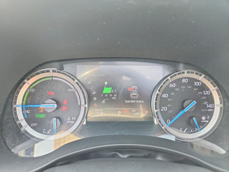 2022 Toyota VIN 5TDGARAH4NS511395 COPART salvage auction — HAIL, Tx - Certificate Of Title, sold $22,400 on 2026-09-01 (photo 9)