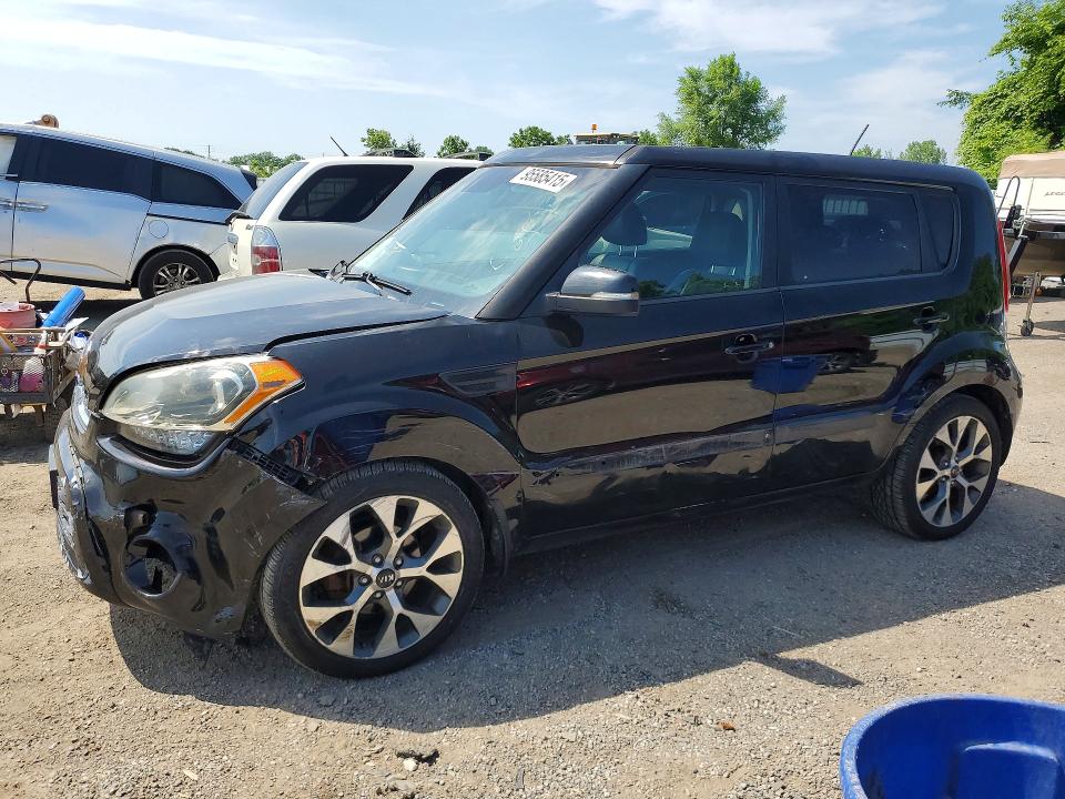2012 Kia Soul VIN KNDJT2A69C7459386 COPART salvage auction — FRONT END, ON - PERMIT NO BRAND - UNFIT, sold $225 on 2026-07-23 (photo 1)