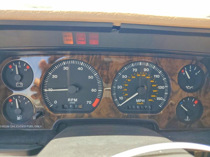 1992 Jaguar Xjs VIN SAJNW5846NC181735 COPART salvage auction — MECHANICAL, Ok - Certificate Of Title, sold $200 on 2026-07-31 (photo 9)