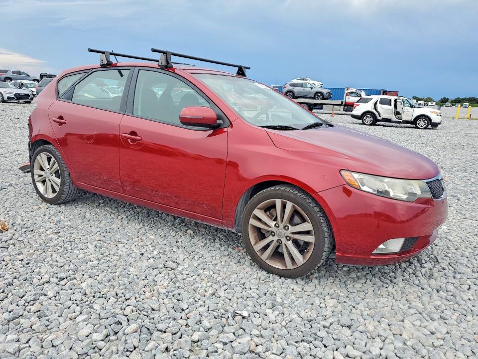 2012 Kia Forte VIN KNAFW5A33C5515013 COPART salvage auction — REAR END, Fl - Certificate Of Destruction, sold $650 on 2026-07-31 (photo 4)