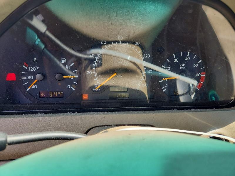 1999 Mercedes-benz C class VIN WDBHA24G7XA801482 COPART salvage auction — FRONT END, FL - CERT OF TITLE SLVG REBUILDABLE, sold $325 on 2026-07-15 (photo 9)