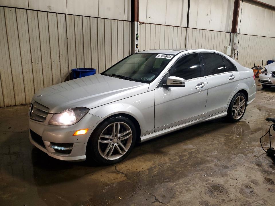 2013 Mercedes-benz C-klasse VIN WDDGF8AB4DA840817 COPART salvage auction — SIDE, Pa - Certificate Of Salvage, sold $2,050 on 2026-08-07 (photo 1)