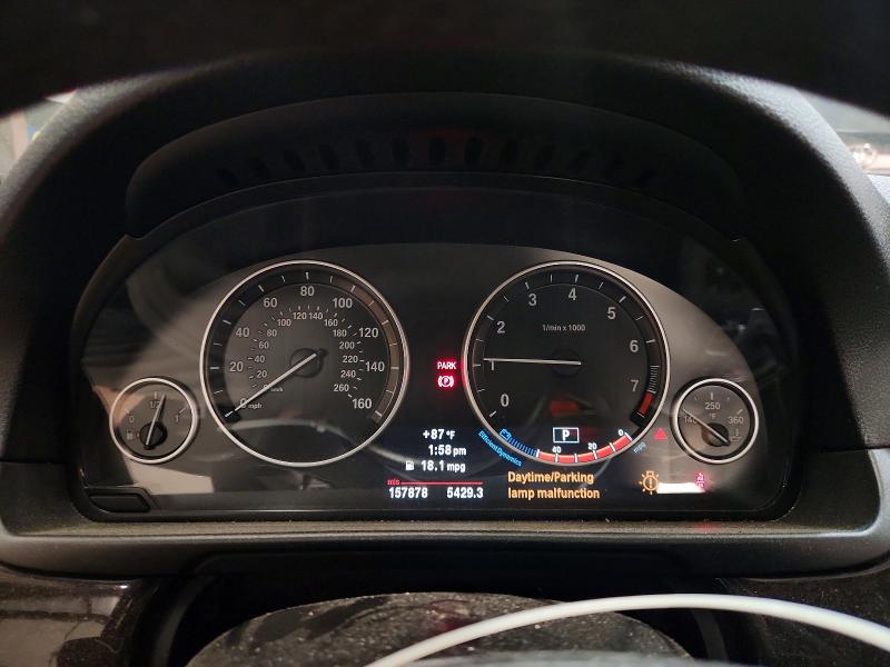 2013 BMW 5 series VIN WBAFU7C51DDU75294 COPART salvage auction — MINOR DENT/SCRATCHES, CT - CERTIFICATE OF TITLE, sold $725 on 2026-07-28 (photo 9)