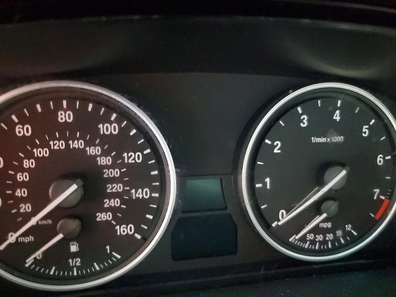 2008 BMW 5 series VIN WBANV93558CZ67844 COPART salvage auction — FRONT END, NY - MV-907A SALVAGE CERTIFICATE, sold $450 on 2026-07-15 (photo 9)