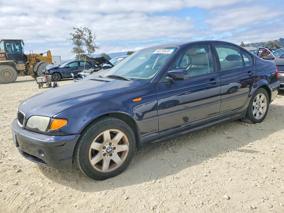 2002 BMW 3 series VIN WBAEV33472KL68736 COPART salvage auction — FRONT END, CA - DIS/DLR/EXP ONLY CLEAN TITLE, sold $225 on 2026-07-09 (photo 1)