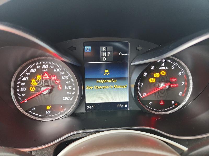 2018 Mercedes-benz Glc coupe VIN WDC0J4KB2JF409144 COPART salvage auction — WATER/FLOOD, PA - CERTIFICATE OF SALVAGE, sold $6,600 on 2026-07-28 (photo 9)