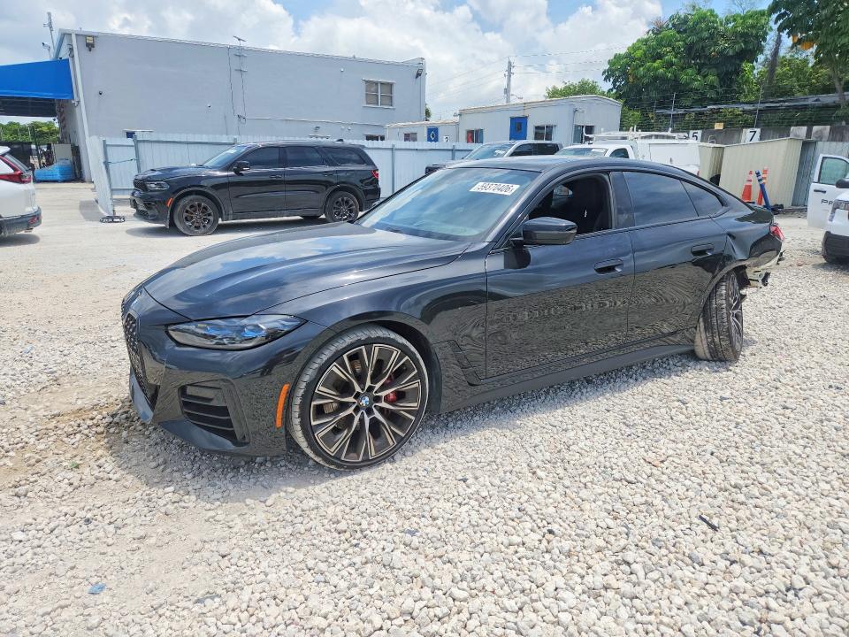 2024 BMW 4er VIN WBA63AV00RFR12232 COPART salvage auction — REAR END, Fl - Cert Of Title Slvg Rebuildable, sold $5,700 on 2026-07-21 (photo 1)