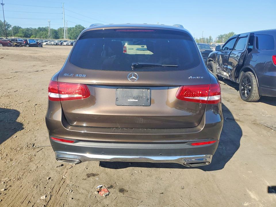 2018 Mercedes-benz Glc VIN WDC0G4KB6JV109059 COPART salvage auction — FRONT END, MI - CERTIFICATE OF TITLE, sold $9,500 on 2026-07-31 (photo 6)