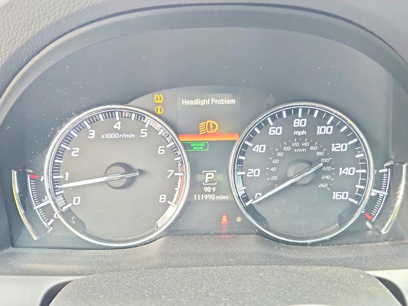 2014 Acura RLX VIN JH4KC1F54EC007059 COPART salvage auction — SIDE, Ga - Cert Of Title-Salvage, sold $1,150 on 2026-07-28 (photo 9)