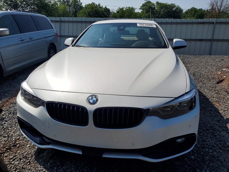 2020 BMW 4 series VIN WBA4Z7C00L5R61679 COPART salvage auction — WATER/FLOOD, Nj - Cert Of Title-Salvage Flood, sold $11,200 on 2026-07-28 (photo 5)