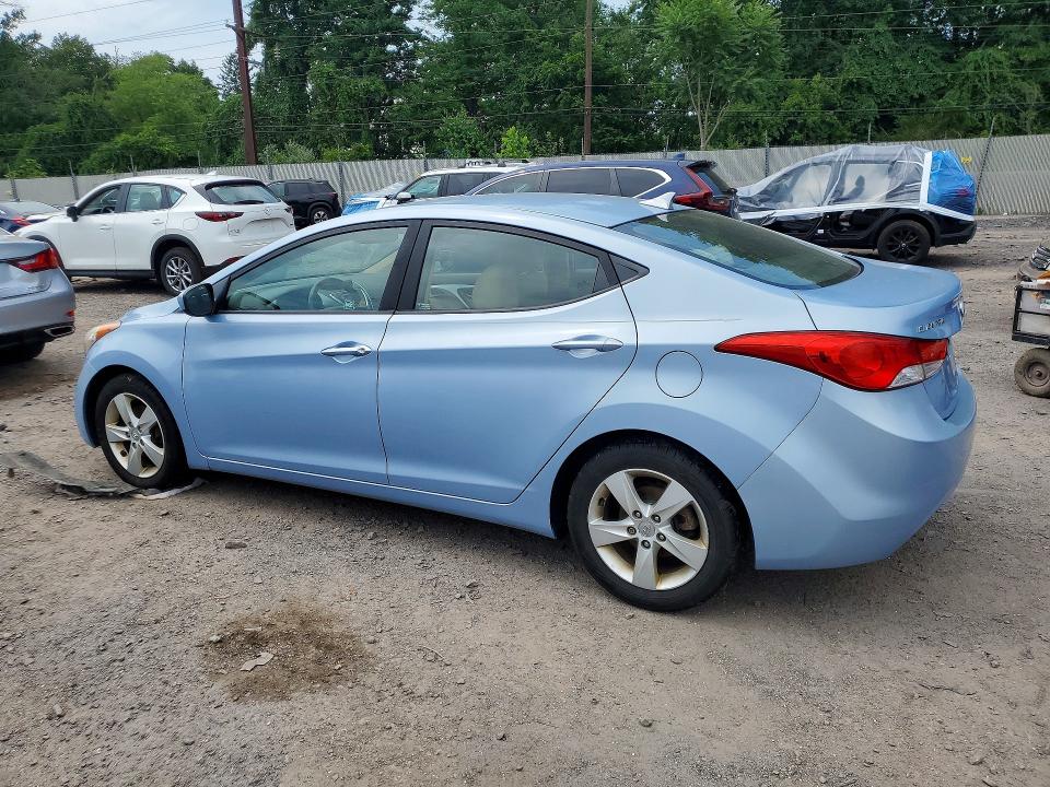 2012 Hyundai Elantra VIN KMHDH4AE4CU321897 COPART salvage auction — MINOR DENT/SCRATCHES, PA - CERT OF TITLE, sold $1,600 on 2026-07-20 (photo 2)