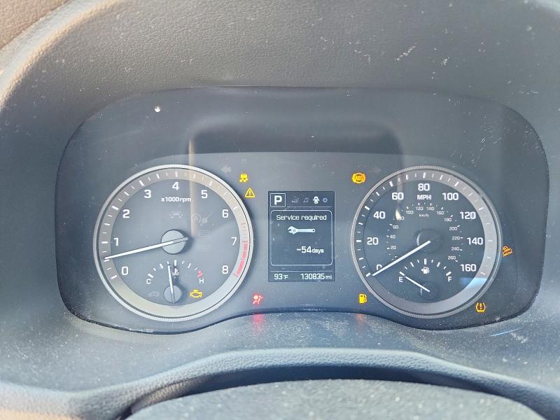 2017 Hyundai Tucson VIN KM8J23A46HU546156 COPART salvage auction — MINOR DENT/SCRATCHES, Fl - Certificate Of Title, sold $2,300 on 2026-07-27 (photo 9)