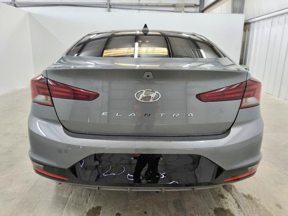 2019 Hyundai Elantra VIN KMHD84LF0KU791980 COPART salvage auction — MINOR DENT/SCRATCHES, CT - CERTIFICATE OF TITLE, sold $175 on 2026-07-28 (photo 6)