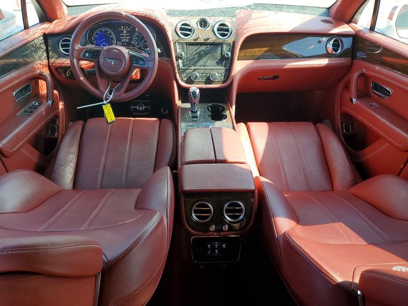 2018 Bentley Bentayga VIN SJAAC2ZV8JC019077 COPART salvage auction — FRONT END, CA - SALVAGE CERTIFICATE, sold $20,500 on 2026-09-18 (photo 8)