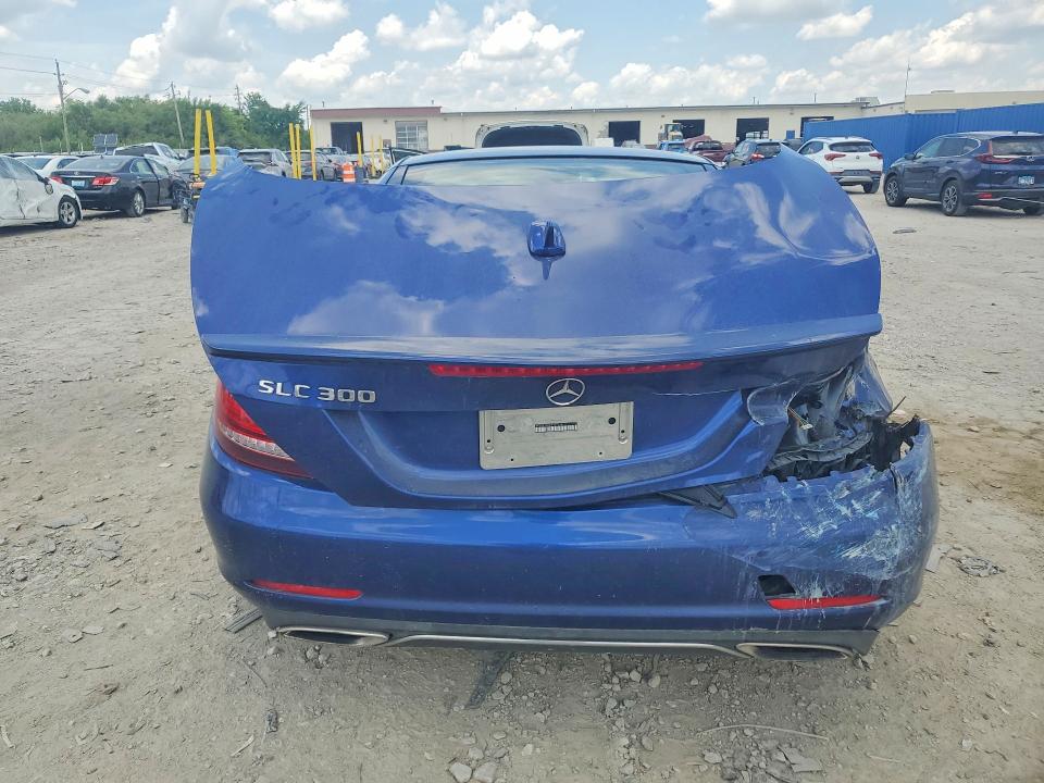 2017 Mercedes-benz Slc-klasse VIN WDDPK3JA8HF127014 COPART salvage auction — FRONT END, OH - CERT OF TITLE-SALVAGE, sold $1,650 on 2026-08-04 (photo 6)