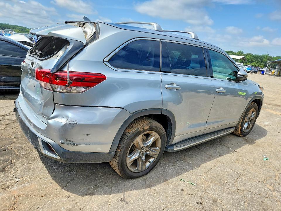 2018 Toyota VIN 5TDYZRFH0JS239539 COPART salvage auction — REAR END, Ga - Cert Of Title-Salvage, sold $5,800 on 2026-07-28 (photo 3)