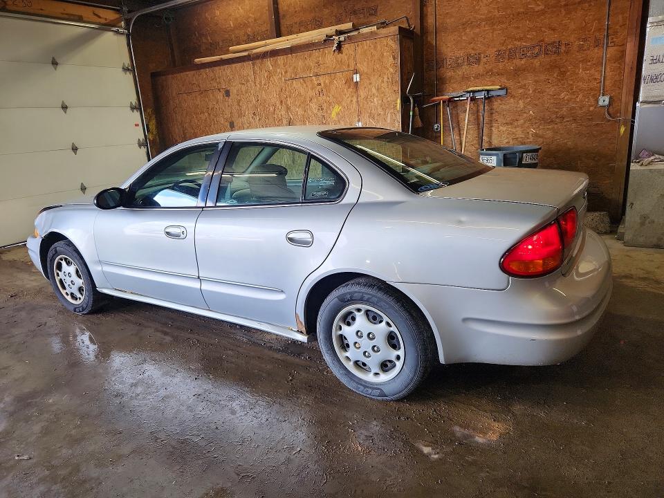 2002 Oldsmobile Alero VIN 1G3NK52F82C152687 COPART salvage auction — FRONT END, Pa - Certificate Of Salvage, sold $250 on 2026-07-30 (photo 2)