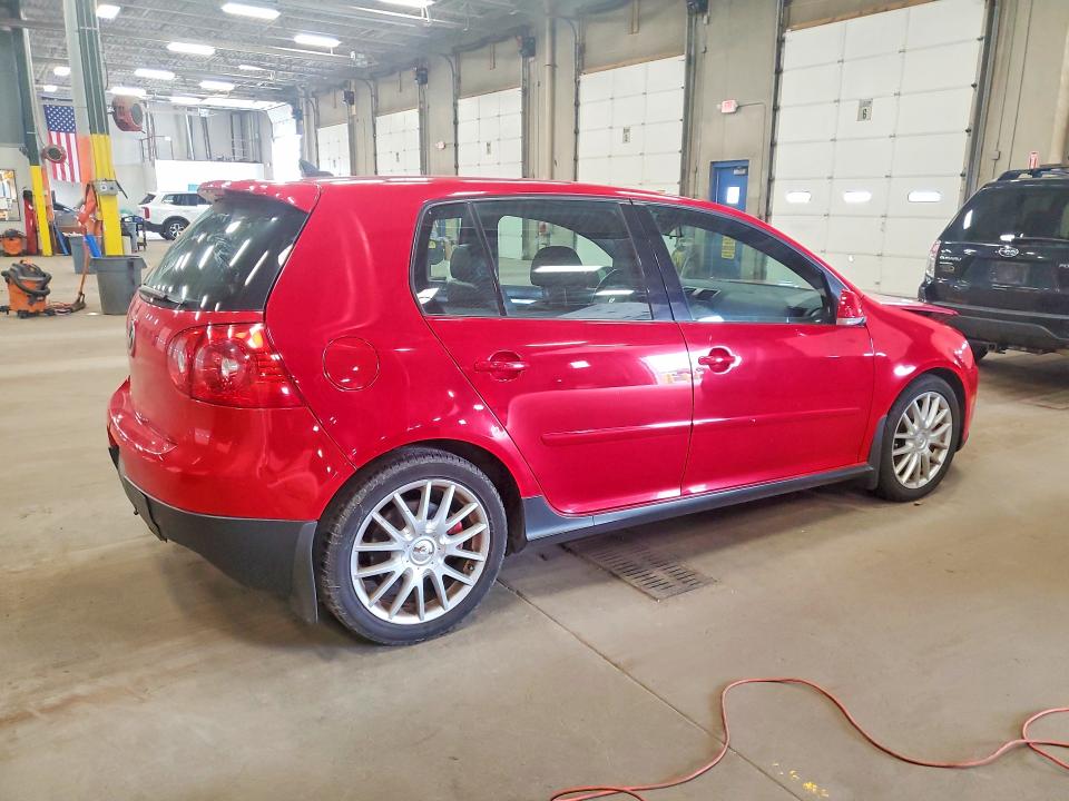 2007 Volkswagen Gti VIN WVWHV71K87W099171 COPART salvage auction — FRONT END, Mn - Cert Of Title-Salvage, sold $250 on 2026-07-21 (photo 3)