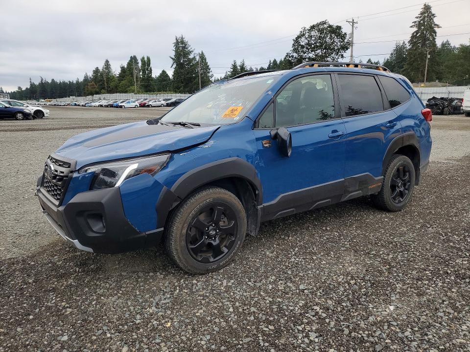 2022 Subaru Forester VIN JF2SKAMC7NH521594 COPART salvage auction — ROLLOVER, Wa - Bill Of Sale, sold $200 on 2026-07-28 (photo 1)