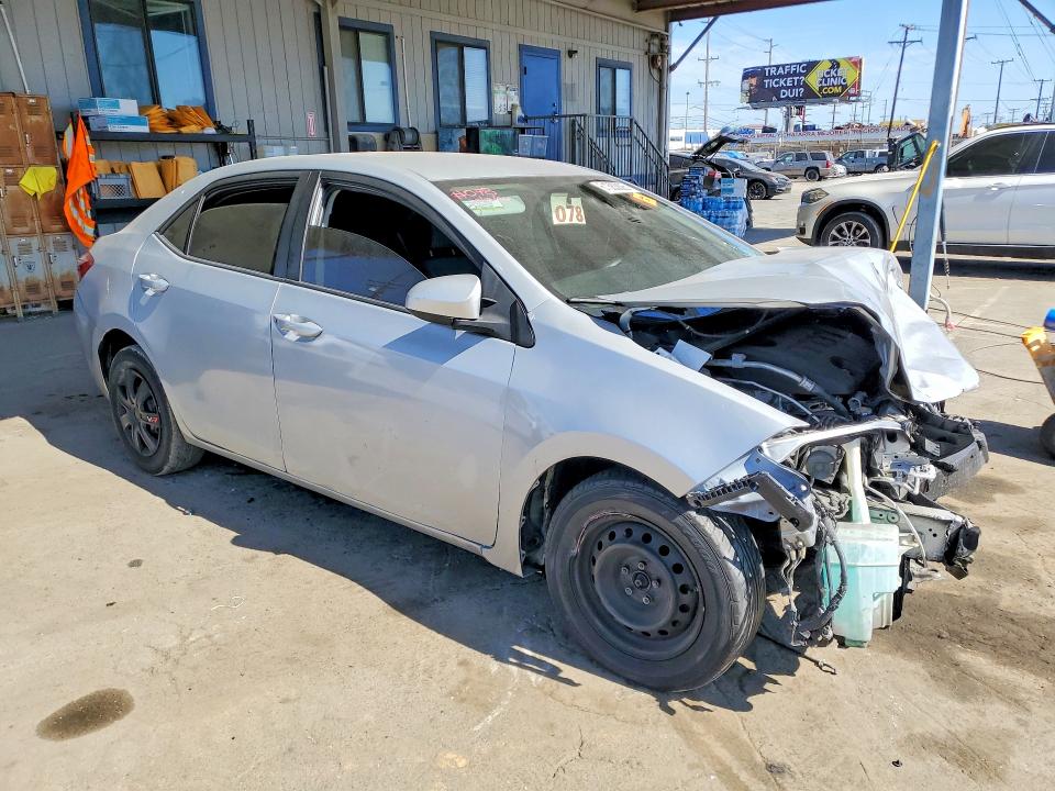 2015 Toyota Corolla VIN 5YFBURHE4FP303301 COPART salvage auction — FRONT END, CA - SALVAGE CERTIFICATE, sold $350 on 2026-07-30 (photo 4)