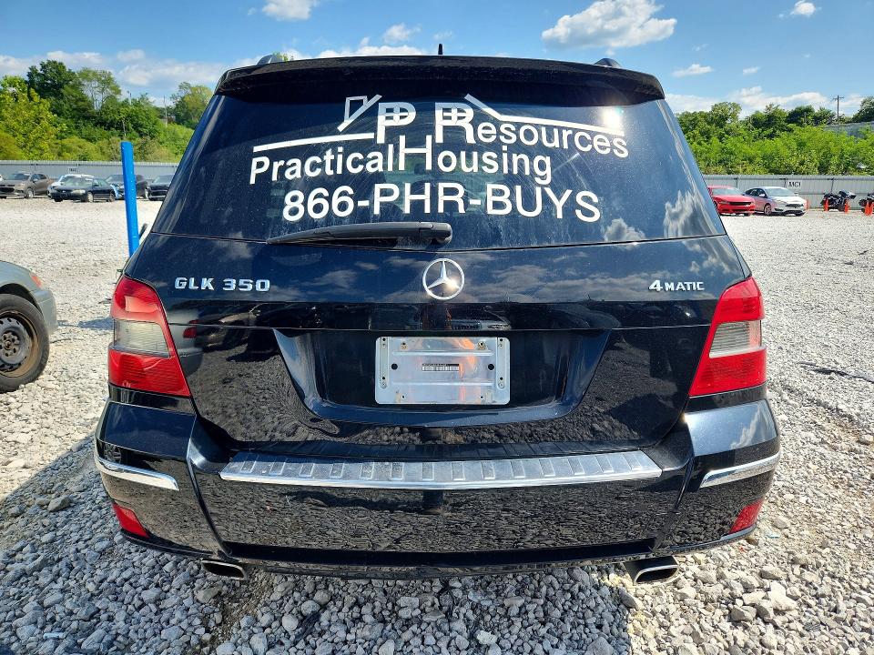 2010 Mercedes-benz Glk-class VIN WDCGG8HB7AF446041 COPART salvage auction — MINOR DENT/SCRATCHES, Oh - Certificate Of Title, sold $1,200 on 2026-08-19 (photo 6)