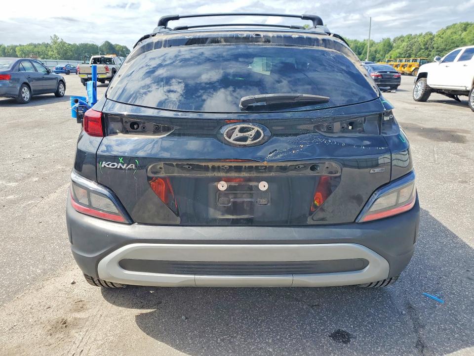 2022 Hyundai Kona VIN KM8K3CAB3NU831375 COPART salvage auction — SIDE, NC - SALVAGE CERTIFICATE OF TITLE (P), sold $275 on 2026-07-23 (photo 6)