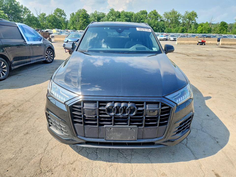 2024 Audi Q7 VIN WA1VXBF70RD006835 COPART salvage auction — REAR END, Ny - Mv-907A Salvage Certificate, sold $23,000 on 2026-07-28 (photo 5)
