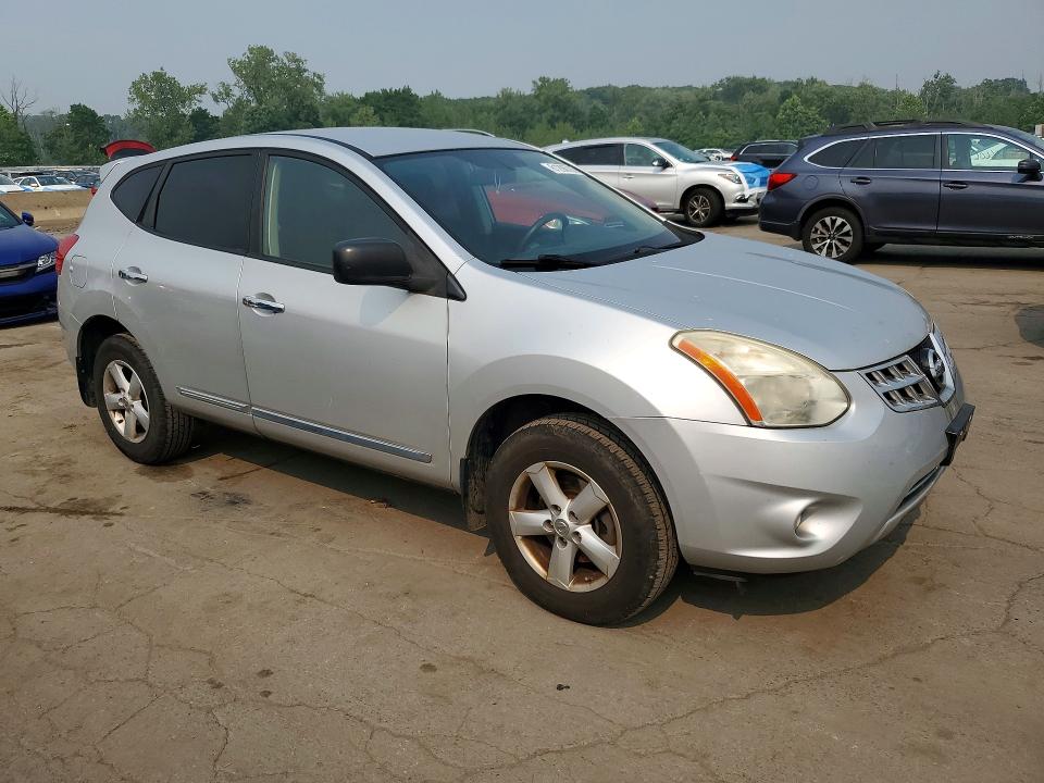 2012 Nissan Rogue VIN JN8AS5MVXCW369634 COPART salvage auction — FRONT END, NY - CERTIFICATE OF TITLE, sold $325 on 2026-07-28 (photo 4)