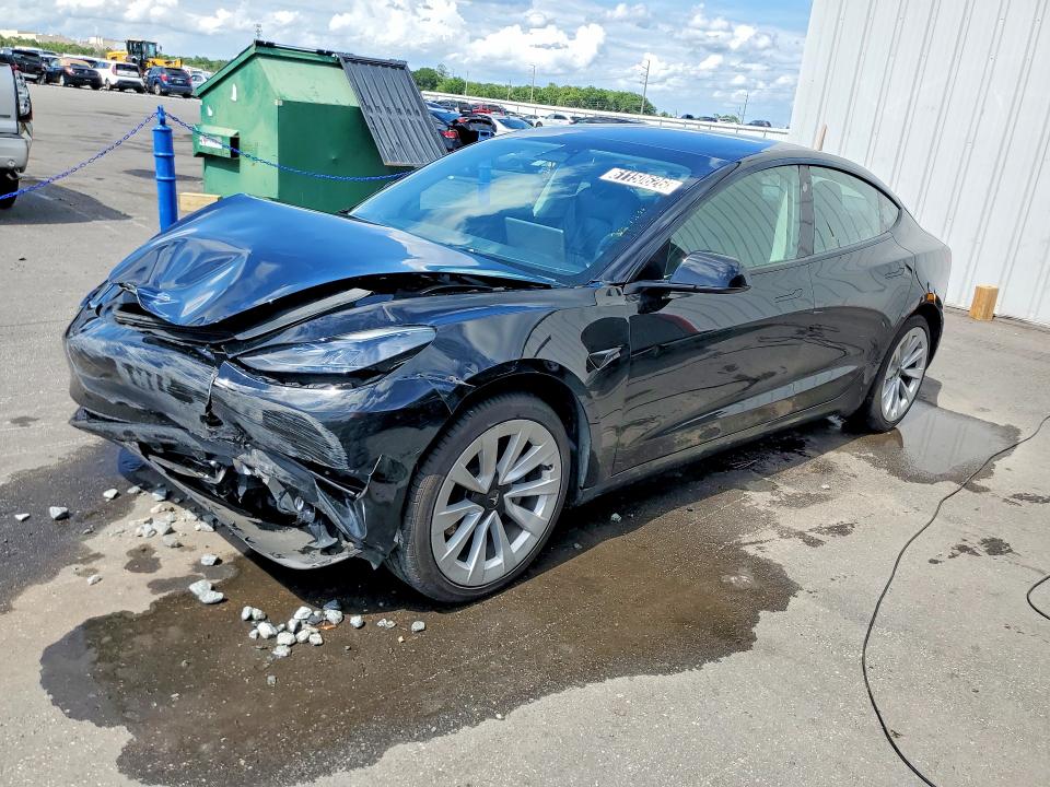 2022 Tesla Model 3 VIN 5YJ3E1EA3NF371202 COPART salvage auction — FRONT END, Ct - Clean Title, sold $5,900 on 2026-07-20 (photo 1)
