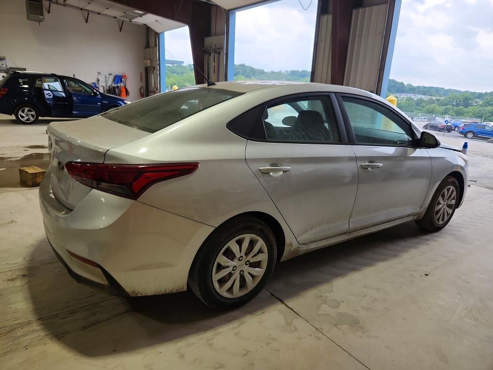 2019 Hyundai Accent VIN 3KPC24A38KE066684 COPART salvage auction — MECHANICAL, Wv - Certificate Of Title, sold $375 on 2026-07-24 (photo 3)