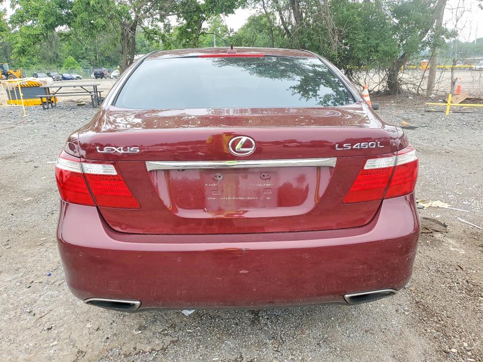 2008 Lexus Ls VIN JTHGL46F385022337 COPART salvage auction — FRONT END, Md - Cert Of Salvage > 75% Damage, sold $575 on 2026-07-30 (photo 6)