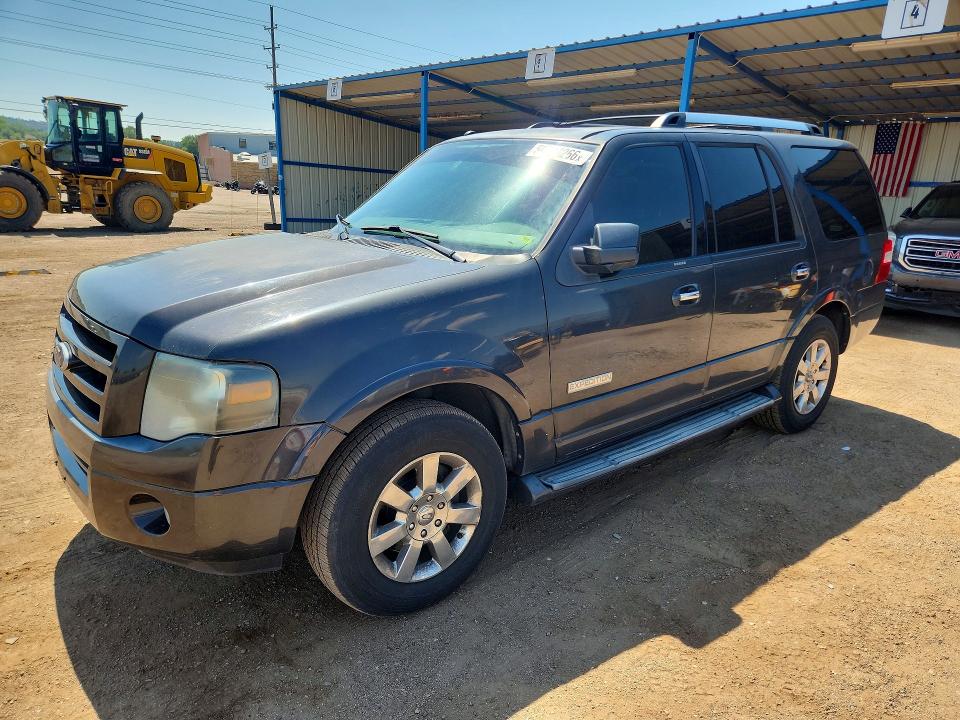 2007 Ford Expedition VIN 1FMFU19587LA66836 COPART salvage auction — NORMAL WEAR, Co - Dis/Dlr/Exp Only Clean Title, sold $325 on 2026-07-08 (photo 1)