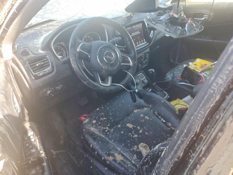 2018 Jeep Compass VIN 3C4NJDCB5JT267341 COPART salvage auction — ROLLOVER, Salvage Title, sold $70 on 2026-07-28 (photo 8)