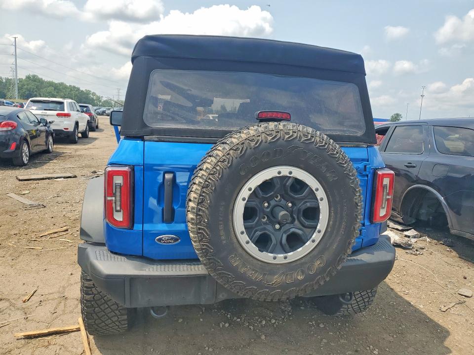 2021 Ford Bronco VIN 1FMEE5DP0MLB09117 COPART salvage auction — FRONT END, Oh - Cert Of Title-Salvage, sold $13,600 on 2026-09-18 (photo 6)