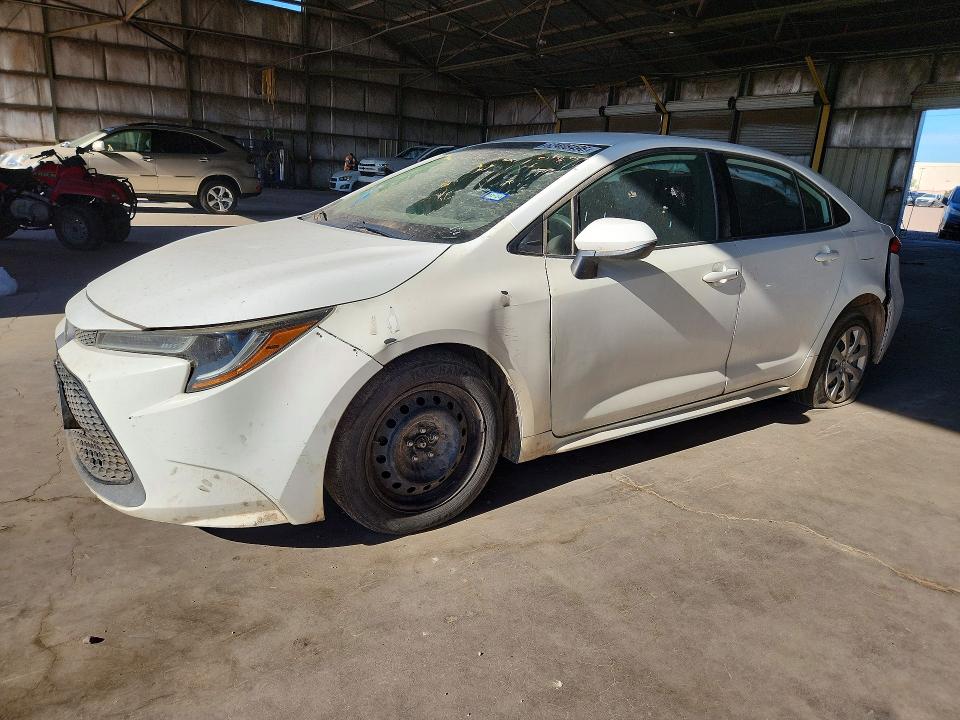 2020 Toyota Corolla VIN 5YFEPRAE0LP005824 COPART salvage auction — FRONT END, Az - Certificate Of Title (P), sold $2,350 on 2026-07-27 (photo 1)
