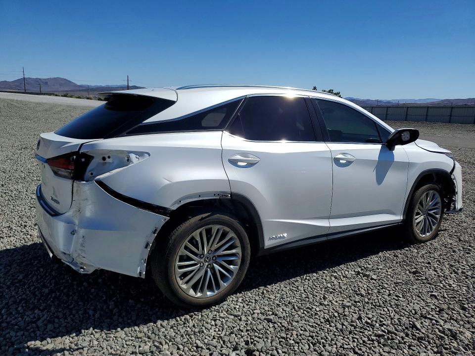 2021 Lexus Rx VIN 2T2JGMDA0MC068218 COPART salvage auction — FRONT END, Nv - Salvage Title, sold $22,500 on 2026-08-27 (photo 3)