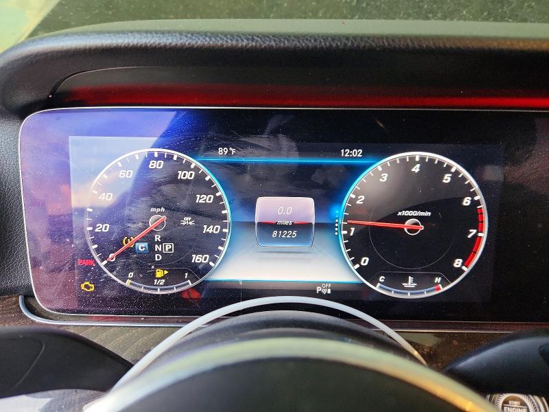 2020 Mercedes-benz E-klasse VIN W1KZF8DB0LA824486 COPART salvage auction — FRONT END, Tx - Certificate Of Title, sold $14,100 on 2026-07-17 (photo 9)