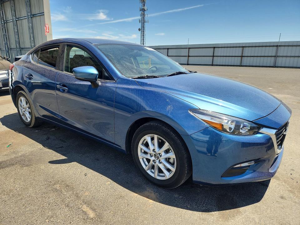 2017 Mazda 3 VIN 3MZBN1U79HM155336 COPART salvage auction — REAR END, Ca - Salvage Certificate, sold $1,700 on 2026-08-03 (photo 4)
