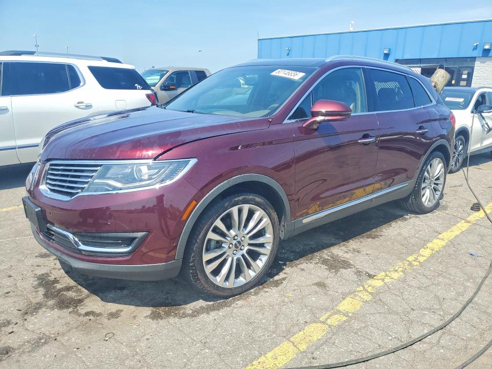 2017 Lincoln Mkx VIN 2LMPJ6LR6HBL10804 — COPART salvage auction photo