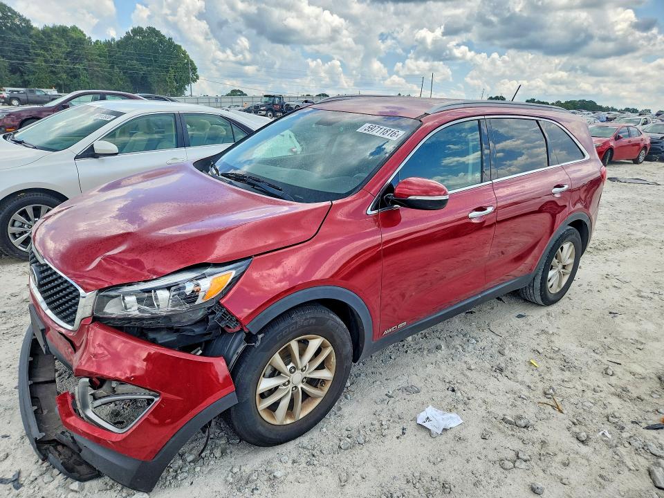 2016 Kia Sorento VIN 5XYPGDA59GG097778 COPART salvage auction — MECHANICAL, Ga - Cert Of Title-Salvage, sold $1,400 on 2026-07-27 (photo 1)