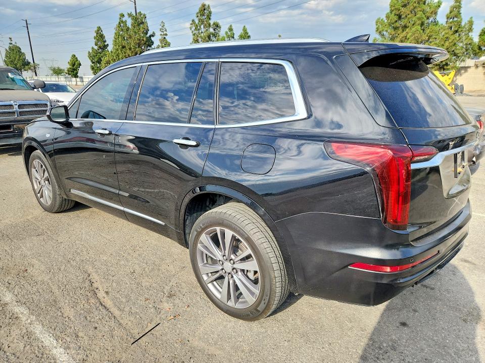 2021 Cadillac Xt6 VIN 1GYKPDRS1MZ226866 COPART salvage auction — REAR END, Tx - Salvage Vehicle Title (P), sold $9,600 on 2026-07-28 (photo 2)