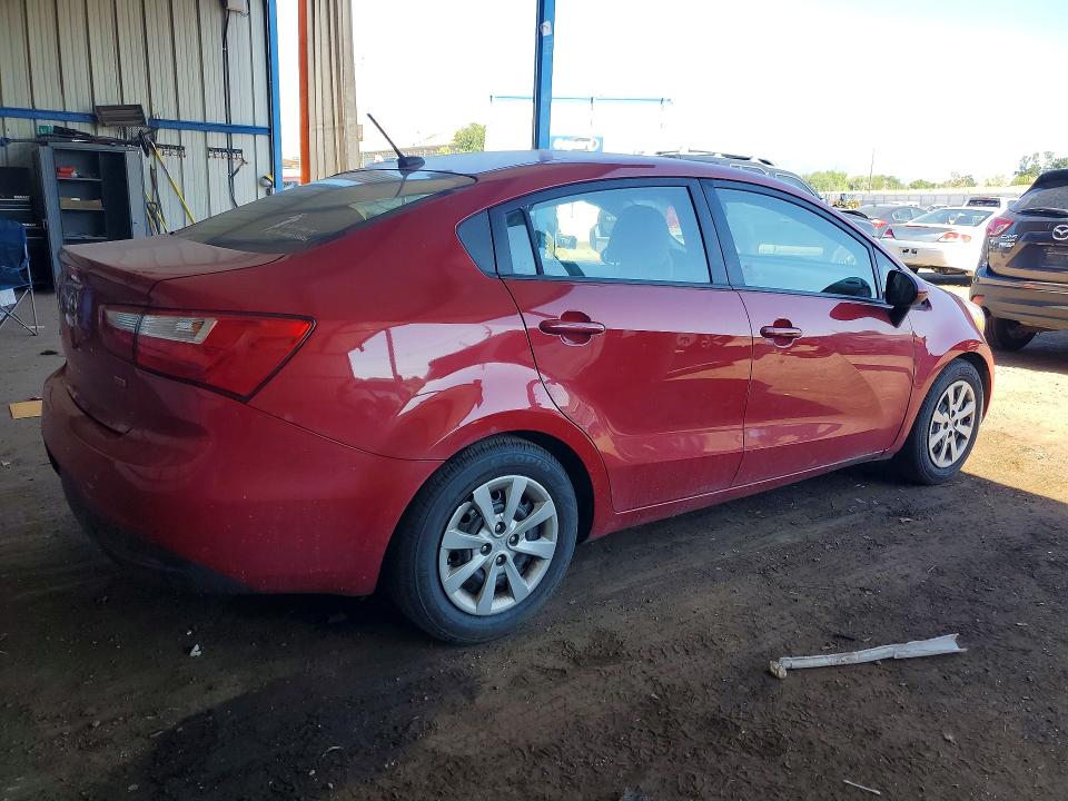 2015 Kia Rio VIN KNADM4A39F6505091 COPART salvage auction — FRONT END, Co - Salvage Title, sold $1,100 on 2026-07-27 (photo 3)
