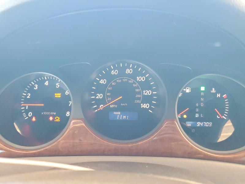 2005 Lexus ES VIN JTHBA30G855078586 COPART salvage auction — FRONT END, Az - Cert Of Title - Salvage, sold $1,650 on 2026-07-14 (photo 9)