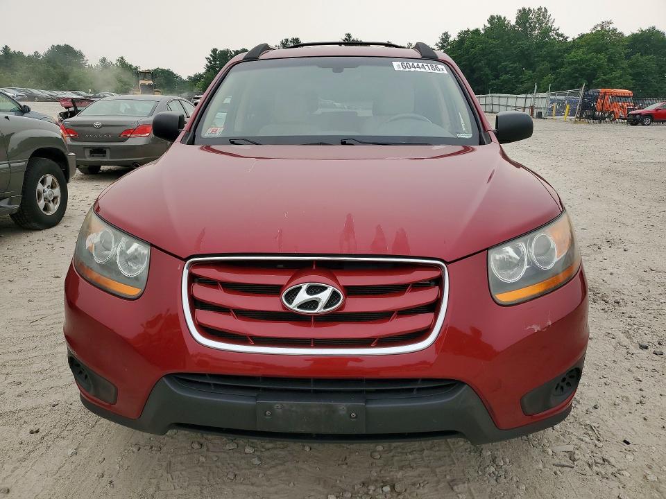 2011 Hyundai Santa fe VIN 5XYZGDAG0BG051436 COPART salvage auction — REAR END, MA - CERT OF TITLE-RECONSTRCTD COLL, sold $400 on 2026-07-20 (photo 5)