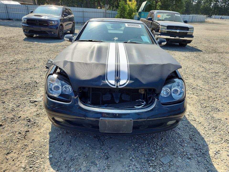 2001 Mercedes-benz Slk-class VIN WDBKK65F51F225742 COPART salvage auction — FRONT END, Wa - Bill Of Sale, sold $275 on 2026-07-31 (photo 5)